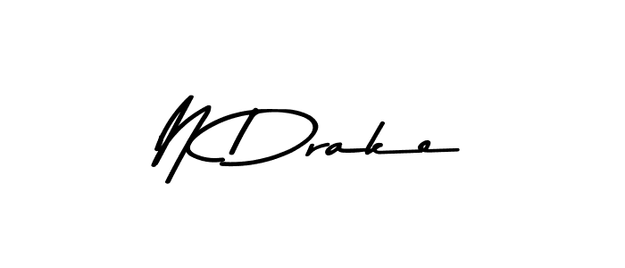 Similarly Asem Kandis PERSONAL USE is the best handwritten signature design. Signature creator online .You can use it as an online autograph creator for name N Drake. N Drake signature style 9 images and pictures png