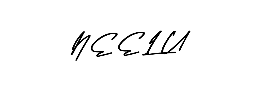 You can use this online signature creator to create a handwritten signature for the name N E E L U. This is the best online autograph maker. N E E L U signature style 9 images and pictures png