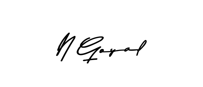 Best and Professional Signature Style for N Goyal. Asem Kandis PERSONAL USE Best Signature Style Collection. N Goyal signature style 9 images and pictures png