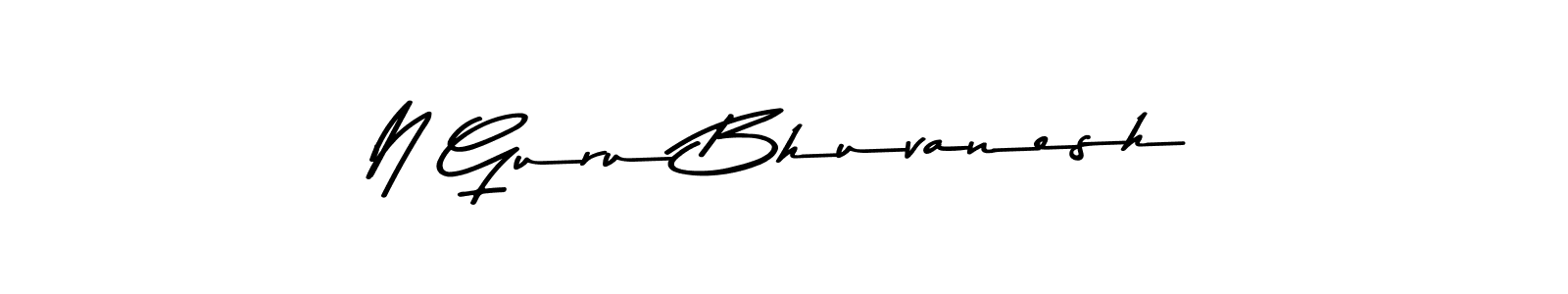 Also we have N Guru Bhuvanesh name is the best signature style. Create professional handwritten signature collection using Asem Kandis PERSONAL USE autograph style. N Guru Bhuvanesh signature style 9 images and pictures png