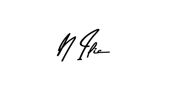 Also You can easily find your signature by using the search form. We will create N Ilic name handwritten signature images for you free of cost using Asem Kandis PERSONAL USE sign style. N Ilic signature style 9 images and pictures png