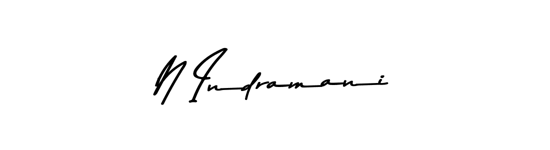 How to Draw N Indramani signature style? Asem Kandis PERSONAL USE is a latest design signature styles for name N Indramani. N Indramani signature style 9 images and pictures png