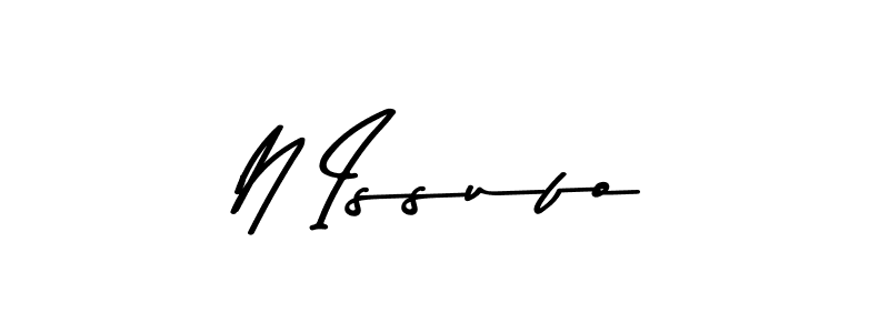 The best way (Asem Kandis PERSONAL USE) to make a short signature is to pick only two or three words in your name. The name N Issufo include a total of six letters. For converting this name. N Issufo signature style 9 images and pictures png