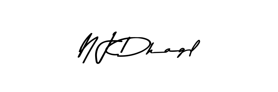 if you are searching for the best signature style for your name N J Dhagl. so please give up your signature search. here we have designed multiple signature styles  using Asem Kandis PERSONAL USE. N J Dhagl signature style 9 images and pictures png