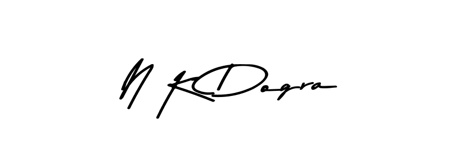 N K Dogra stylish signature style. Best Handwritten Sign (Asem Kandis PERSONAL USE) for my name. Handwritten Signature Collection Ideas for my name N K Dogra. N K Dogra signature style 9 images and pictures png