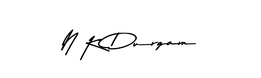 Similarly Asem Kandis PERSONAL USE is the best handwritten signature design. Signature creator online .You can use it as an online autograph creator for name N K Durgam. N K Durgam signature style 9 images and pictures png