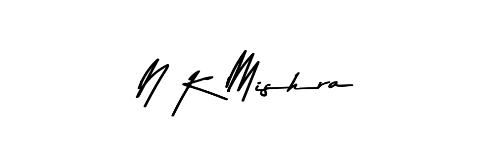 How to Draw N K Mishra signature style? Asem Kandis PERSONAL USE is a latest design signature styles for name N K Mishra. N K Mishra signature style 9 images and pictures png