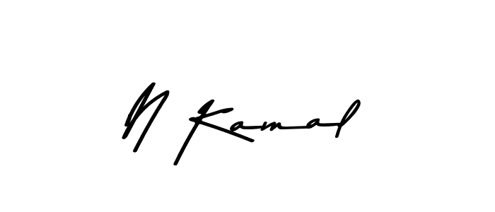 N Kamal stylish signature style. Best Handwritten Sign (Asem Kandis PERSONAL USE) for my name. Handwritten Signature Collection Ideas for my name N Kamal. N Kamal signature style 9 images and pictures png