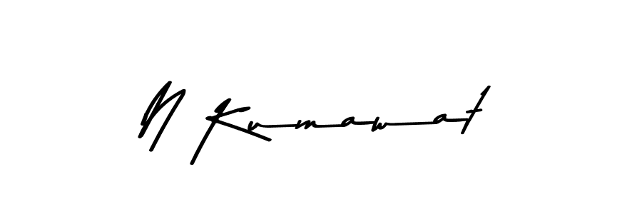 How to Draw N Kumawat signature style? Asem Kandis PERSONAL USE is a latest design signature styles for name N Kumawat. N Kumawat signature style 9 images and pictures png