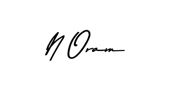 if you are searching for the best signature style for your name N Oram. so please give up your signature search. here we have designed multiple signature styles  using Asem Kandis PERSONAL USE. N Oram signature style 9 images and pictures png