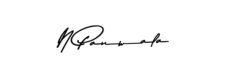 Use a signature maker to create a handwritten signature online. With this signature software, you can design (Asem Kandis PERSONAL USE) your own signature for name N Panwala. N Panwala signature style 9 images and pictures png