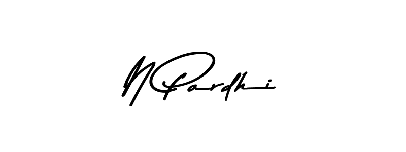 Design your own signature with our free online signature maker. With this signature software, you can create a handwritten (Asem Kandis PERSONAL USE) signature for name N Pardhi. N Pardhi signature style 9 images and pictures png