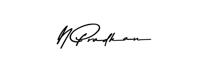 How to make N Pradhan signature? Asem Kandis PERSONAL USE is a professional autograph style. Create handwritten signature for N Pradhan name. N Pradhan signature style 9 images and pictures png