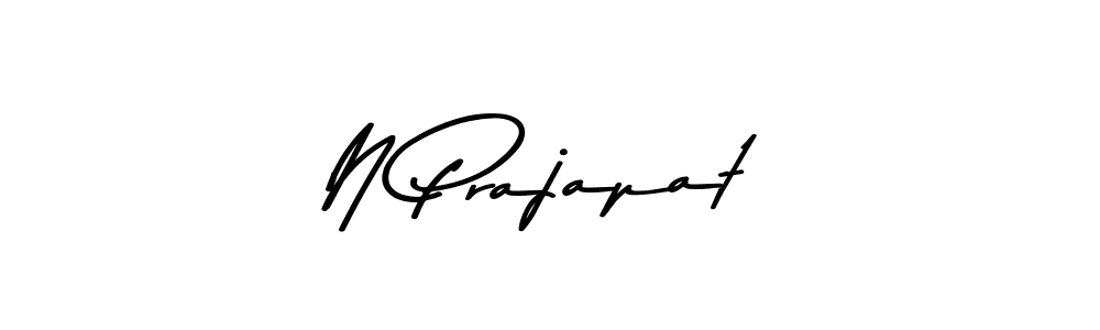How to Draw N Prajapat signature style? Asem Kandis PERSONAL USE is a latest design signature styles for name N Prajapat. N Prajapat signature style 9 images and pictures png