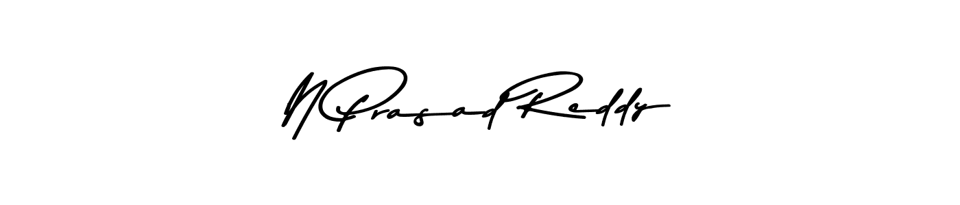 N Prasad Reddy stylish signature style. Best Handwritten Sign (Asem Kandis PERSONAL USE) for my name. Handwritten Signature Collection Ideas for my name N Prasad Reddy. N Prasad Reddy signature style 9 images and pictures png