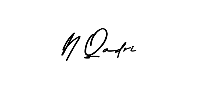 Also we have N Qadri name is the best signature style. Create professional handwritten signature collection using Asem Kandis PERSONAL USE autograph style. N Qadri signature style 9 images and pictures png