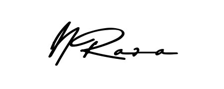 Make a beautiful signature design for name N Raza. Use this online signature maker to create a handwritten signature for free. N Raza signature style 9 images and pictures png