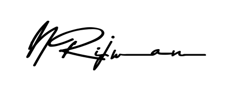 Upgrade your professional image with N Rijwan signature created with Asem Kandis PERSONAL USE font. Fast, free, and watermark-free download. N Rijwan signature style 9 images and pictures png