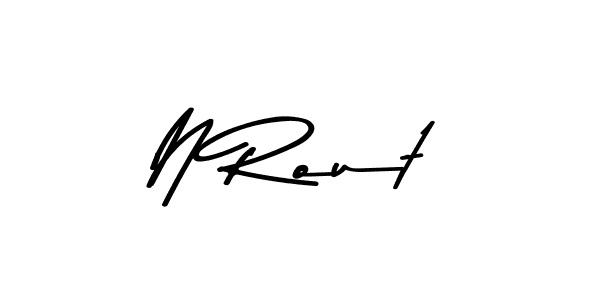 Design your own signature with our free online signature maker. With this signature software, you can create a handwritten (Asem Kandis PERSONAL USE) signature for name N Rout. N Rout signature style 9 images and pictures png