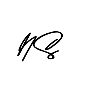 You should practise on your own different ways (Asem Kandis PERSONAL USE) to write your name (N S) in signature. don't let someone else do it for you. N S signature style 9 images and pictures png