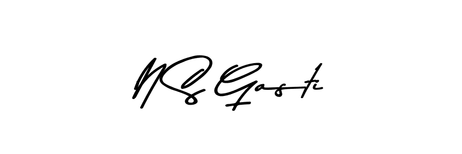Similarly Asem Kandis PERSONAL USE is the best handwritten signature design. Signature creator online .You can use it as an online autograph creator for name N S Gasti. N S Gasti signature style 9 images and pictures png