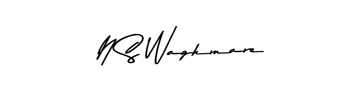 Best and Professional Signature Style for N S Waghmare. Asem Kandis PERSONAL USE Best Signature Style Collection. N S Waghmare signature style 9 images and pictures png
