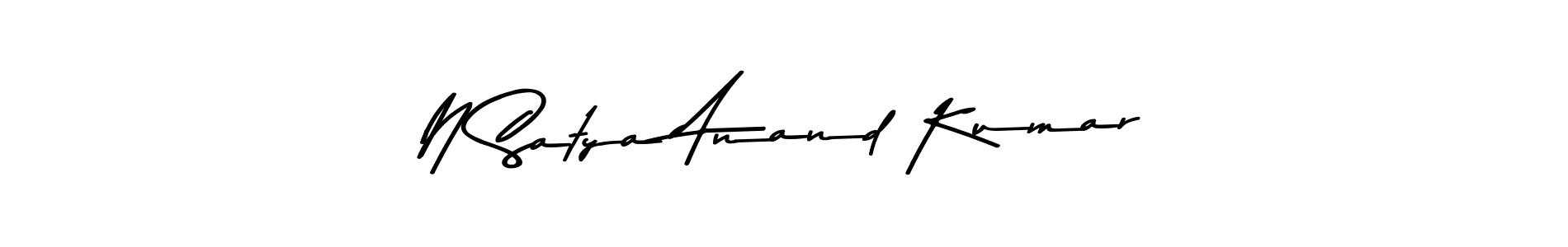 Asem Kandis PERSONAL USE is a professional signature style that is perfect for those who want to add a touch of class to their signature. It is also a great choice for those who want to make their signature more unique. Get N Satya Anand Kumar name to fancy signature for free. N Satya Anand Kumar signature style 9 images and pictures png