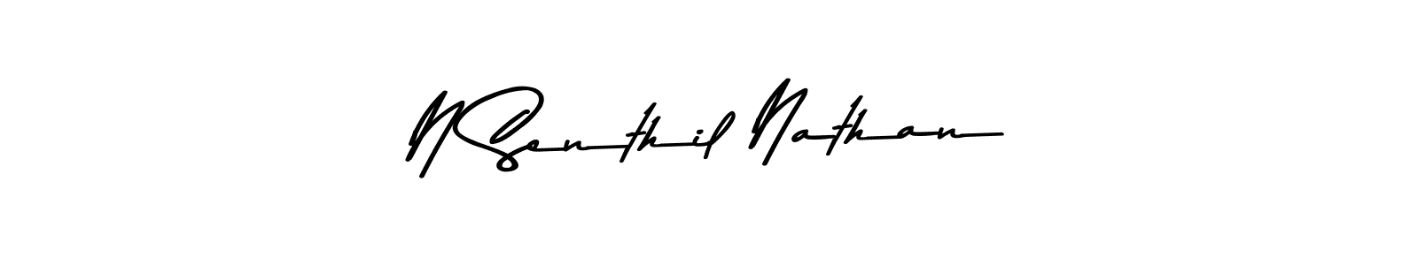 You should practise on your own different ways (Asem Kandis PERSONAL USE) to write your name (N Senthil Nathan) in signature. don't let someone else do it for you. N Senthil Nathan signature style 9 images and pictures png