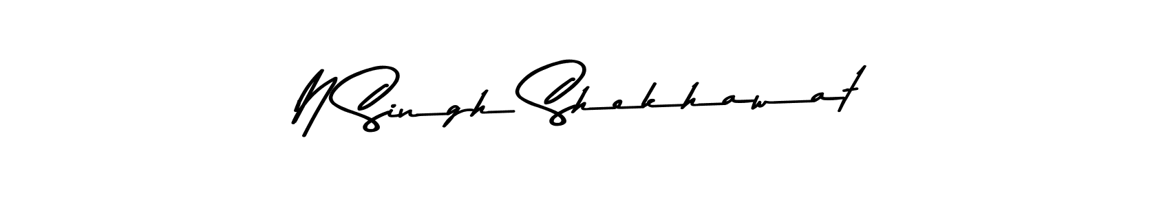 You can use this online signature creator to create a handwritten signature for the name N Singh Shekhawat. This is the best online autograph maker. N Singh Shekhawat signature style 9 images and pictures png