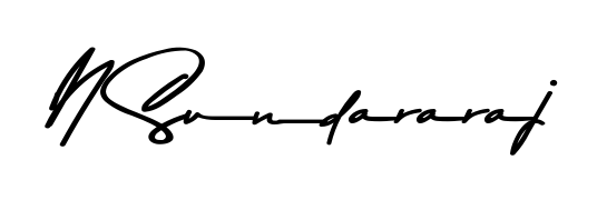 Make a beautiful signature design for name N Sundararaj. Use this online signature maker to create a handwritten signature for free. N Sundararaj signature style 9 images and pictures png