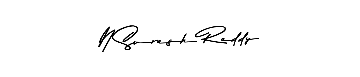 Design your own signature with our free online signature maker. With this signature software, you can create a handwritten (Asem Kandis PERSONAL USE) signature for name N Suresh Reddy. N Suresh Reddy signature style 9 images and pictures png
