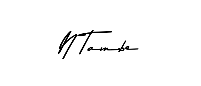 Once you've used our free online signature maker to create your best signature Asem Kandis PERSONAL USE style, it's time to enjoy all of the benefits that N Tambe name signing documents. N Tambe signature style 9 images and pictures png