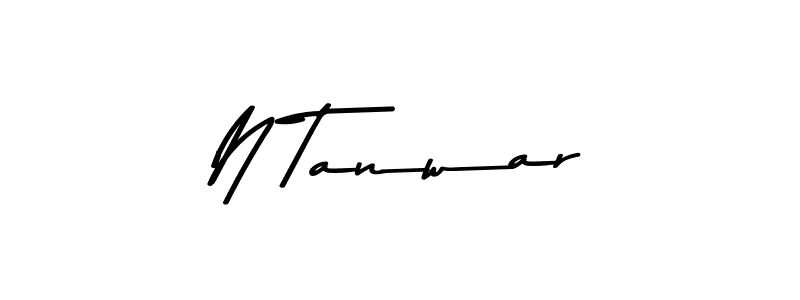 Design your own signature with our free online signature maker. With this signature software, you can create a handwritten (Asem Kandis PERSONAL USE) signature for name N Tanwar. N Tanwar signature style 9 images and pictures png