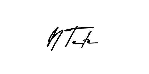 Similarly Asem Kandis PERSONAL USE is the best handwritten signature design. Signature creator online .You can use it as an online autograph creator for name N Tete. N Tete signature style 9 images and pictures png