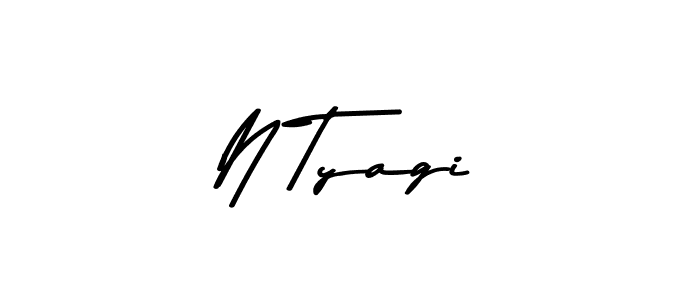 Make a beautiful signature design for name N Tyagi. Use this online signature maker to create a handwritten signature for free. N Tyagi signature style 9 images and pictures png