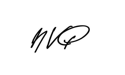 Use a signature maker to create a handwritten signature online. With this signature software, you can design (Asem Kandis PERSONAL USE) your own signature for name N V P. N V P signature style 9 images and pictures png