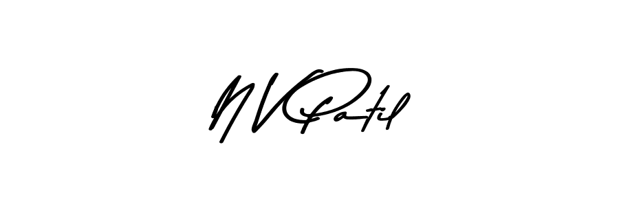 if you are searching for the best signature style for your name N V Patil. so please give up your signature search. here we have designed multiple signature styles  using Asem Kandis PERSONAL USE. N V Patil signature style 9 images and pictures png