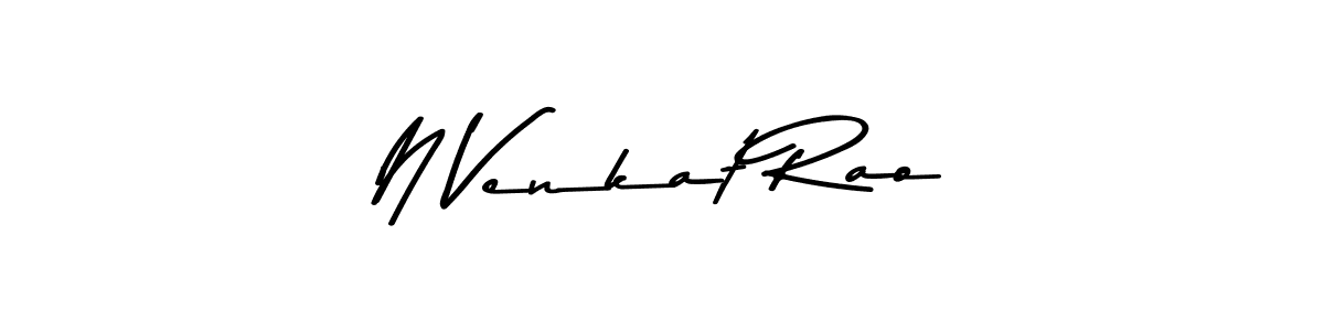 This is the best signature style for the N Venkat Rao name. Also you like these signature font (Asem Kandis PERSONAL USE). Mix name signature. N Venkat Rao signature style 9 images and pictures png