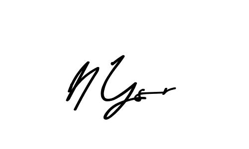 Best and Professional Signature Style for N Ysr. Asem Kandis PERSONAL USE Best Signature Style Collection. N Ysr signature style 9 images and pictures png