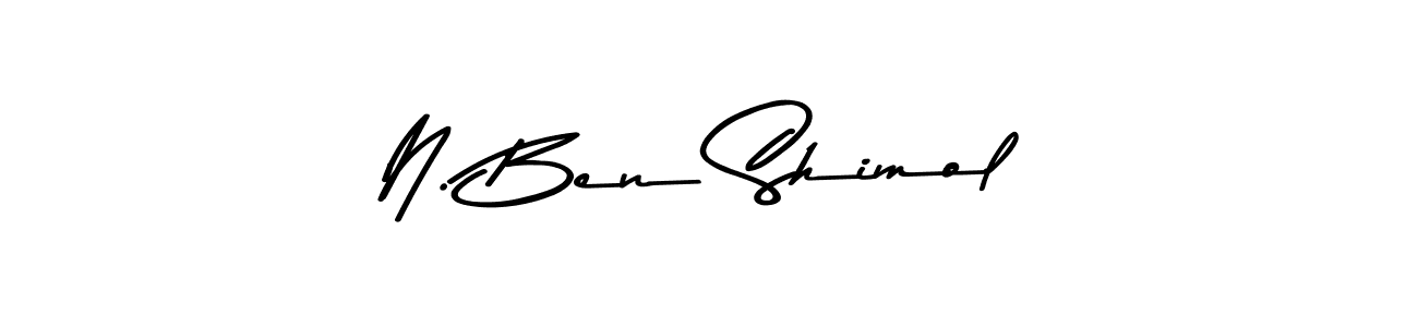 Once you've used our free online signature maker to create your best signature Asem Kandis PERSONAL USE style, it's time to enjoy all of the benefits that N. Ben Shimol name signing documents. N. Ben Shimol signature style 9 images and pictures png