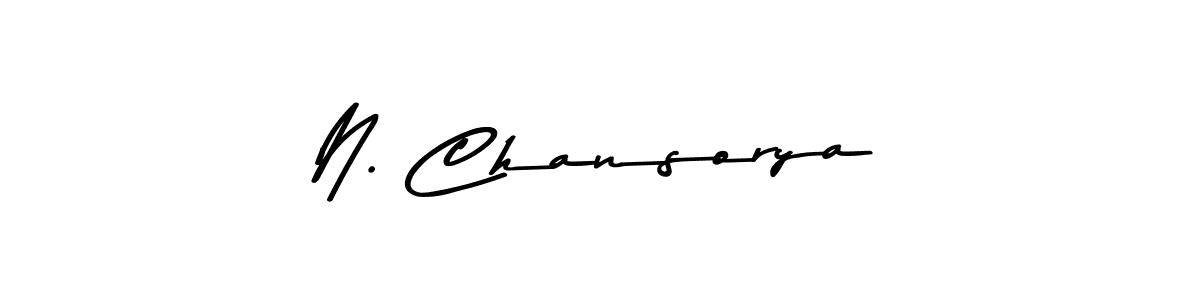 Here are the top 10 professional signature styles for the name N. Chansorya. These are the best autograph styles you can use for your name. N. Chansorya signature style 9 images and pictures png