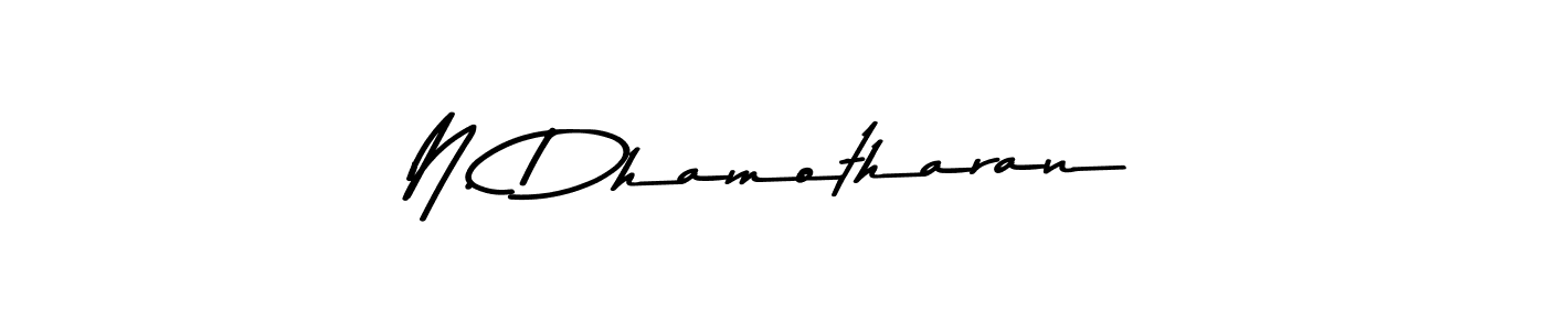 Design your own signature with our free online signature maker. With this signature software, you can create a handwritten (Asem Kandis PERSONAL USE) signature for name N. Dhamotharan. N. Dhamotharan signature style 9 images and pictures png