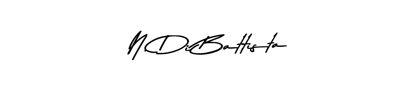 Use a signature maker to create a handwritten signature online. With this signature software, you can design (Asem Kandis PERSONAL USE) your own signature for name N. Di Battista. N. Di Battista signature style 9 images and pictures png