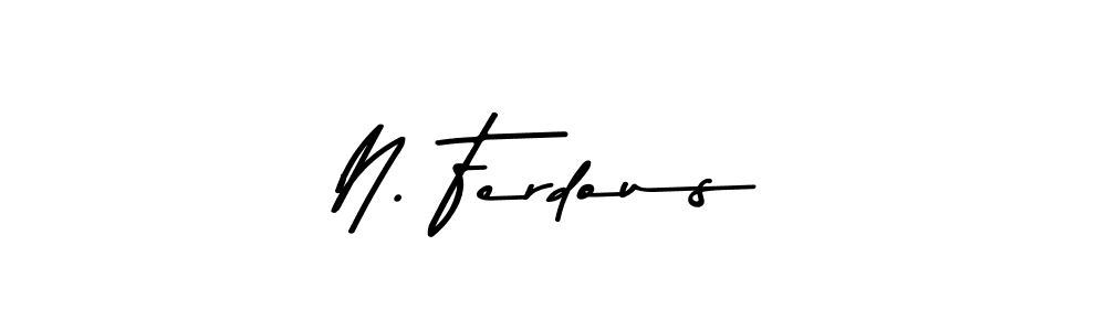 Make a short N. Ferdous signature style. Manage your documents anywhere anytime using Asem Kandis PERSONAL USE. Create and add eSignatures, submit forms, share and send files easily. N. Ferdous signature style 9 images and pictures png
