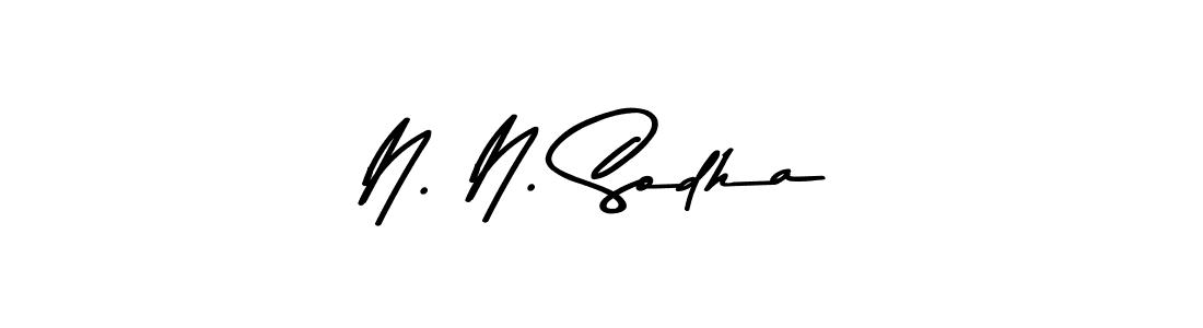 Use a signature maker to create a handwritten signature online. With this signature software, you can design (Asem Kandis PERSONAL USE) your own signature for name N. N. Sodha. N. N. Sodha signature style 9 images and pictures png