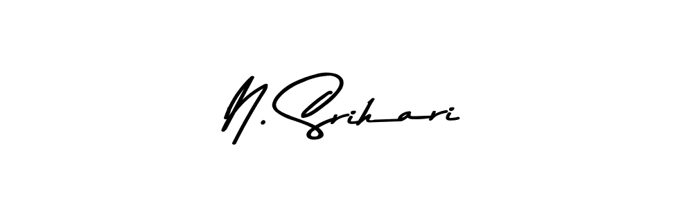 How to make N. Srihari signature? Asem Kandis PERSONAL USE is a professional autograph style. Create handwritten signature for N. Srihari name. N. Srihari signature style 9 images and pictures png