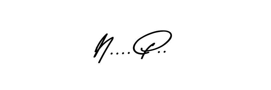 Make a beautiful signature design for name N.... P... With this signature (Asem Kandis PERSONAL USE) style, you can create a handwritten signature for free. N.... P.. signature style 9 images and pictures png