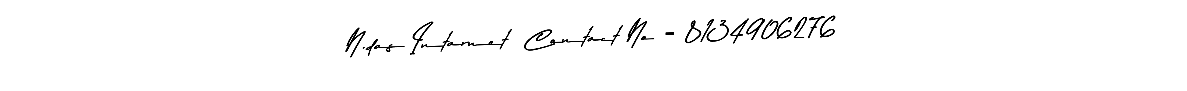 Similarly Asem Kandis PERSONAL USE is the best handwritten signature design. Signature creator online .You can use it as an online autograph creator for name N.das Intarnet  Contact No - 8134906276. N.das Intarnet  Contact No - 8134906276 signature style 9 images and pictures png