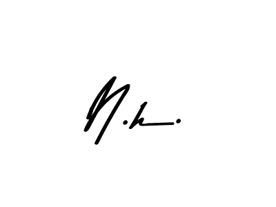 This is the best signature style for the N.h. name. Also you like these signature font (Asem Kandis PERSONAL USE). Mix name signature. N.h. signature style 9 images and pictures png