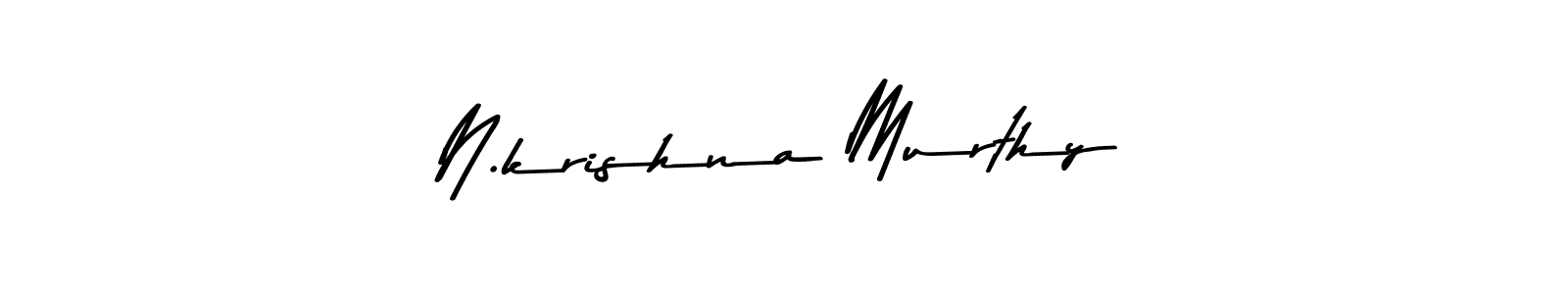 How to Draw N.krishna Murthy signature style? Asem Kandis PERSONAL USE is a latest design signature styles for name N.krishna Murthy. N.krishna Murthy signature style 9 images and pictures png